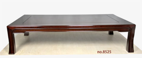 座敷机: 紫檀 浅井作 一重けり足  5尺机  大阪唐木指物(完成品)　no.8525