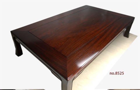座敷机: 紫檀 浅井作 一重けり足  5尺机  大阪唐木指物(完成品)　no.8525